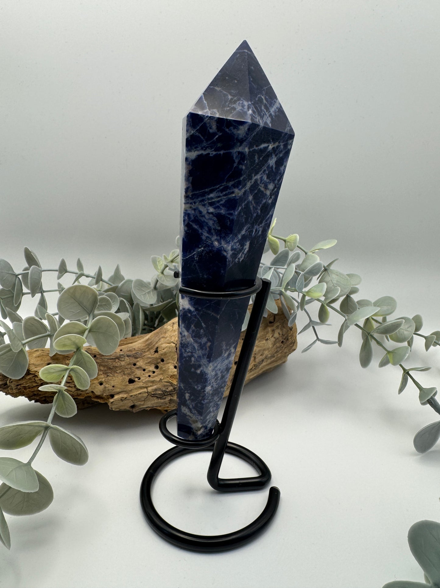Sodalite Wand with Stand