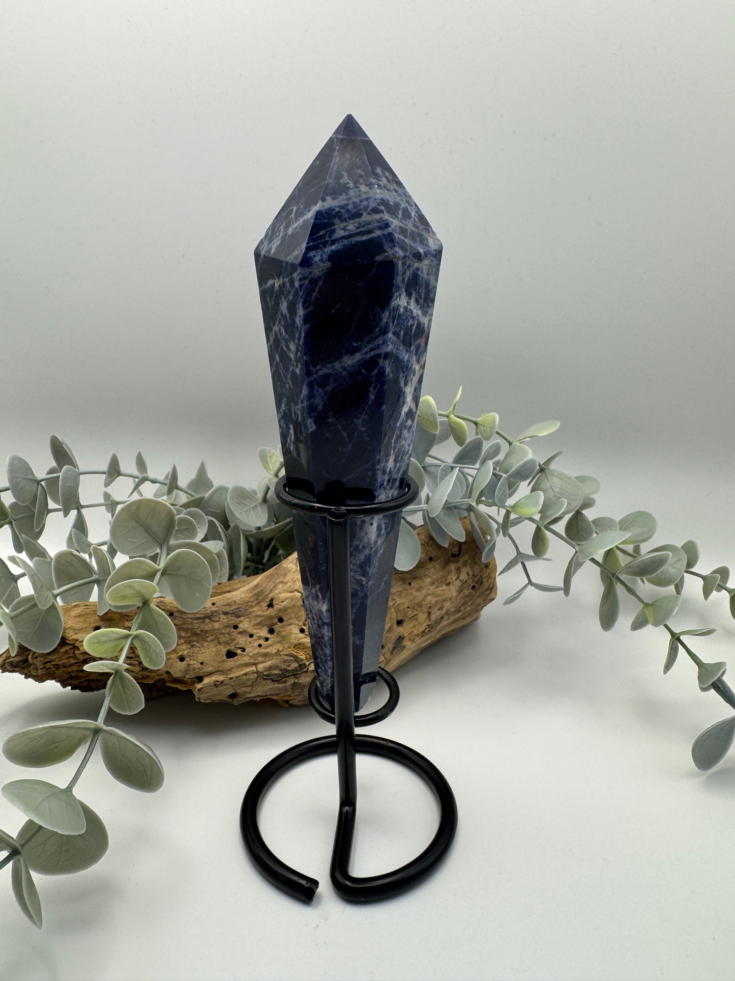 Sodalite Wand with Stand