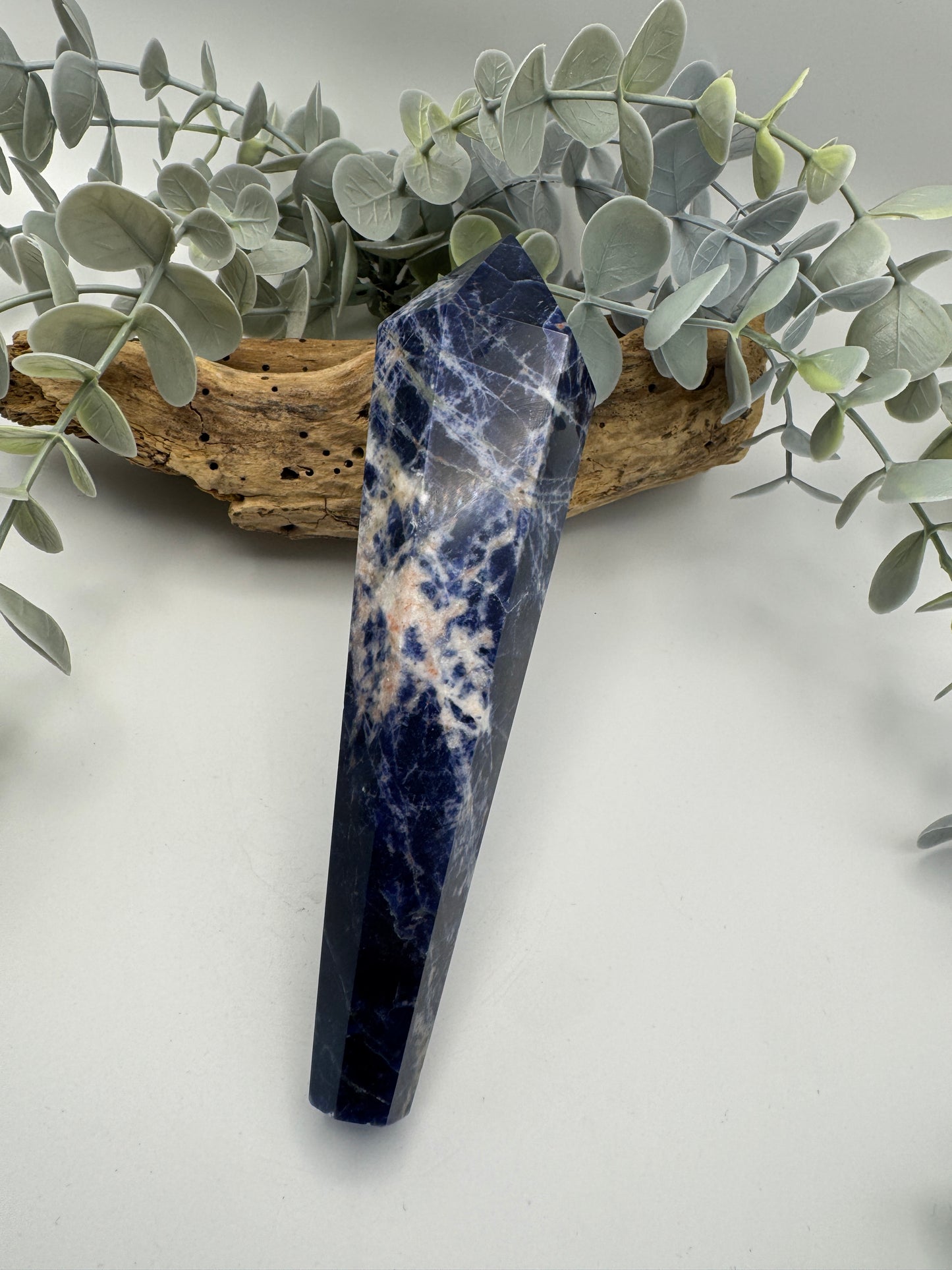 Sodalite Wand with Stand