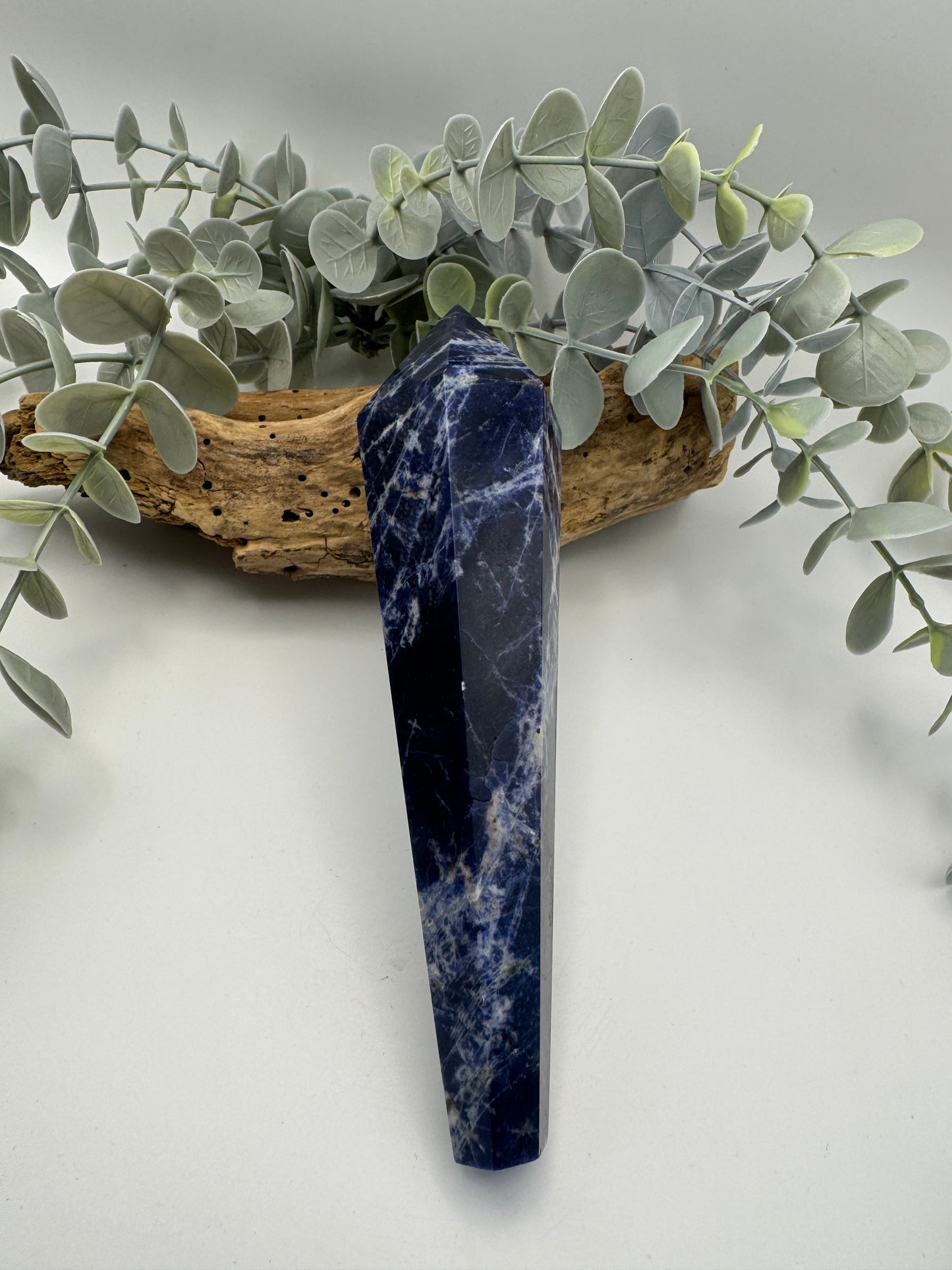 Sodalite Wand with Stand