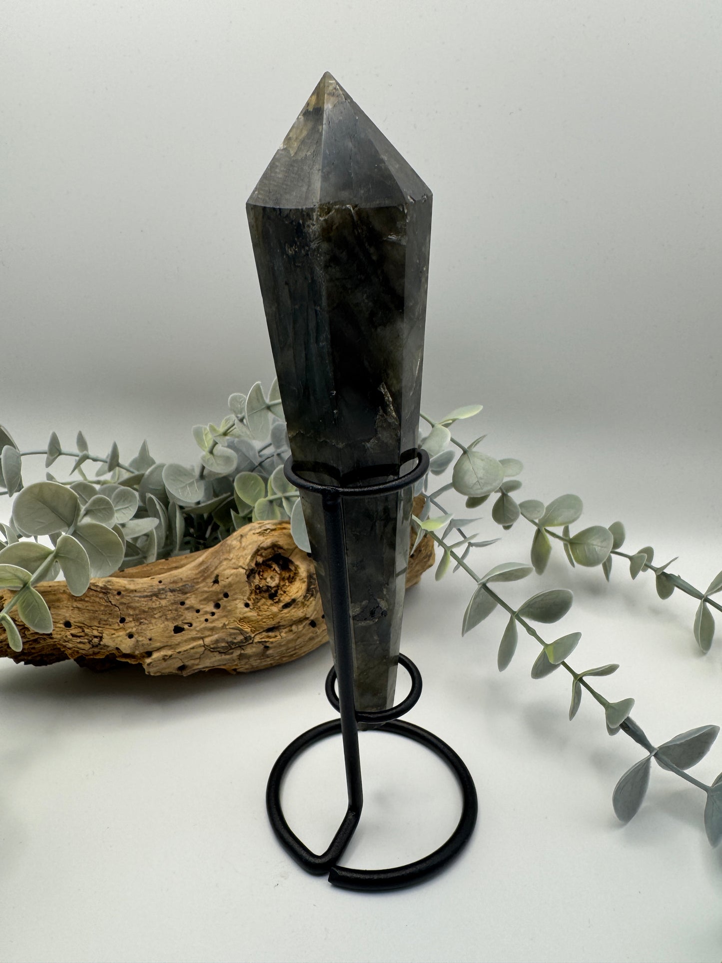 Labradorite Wand with Stand