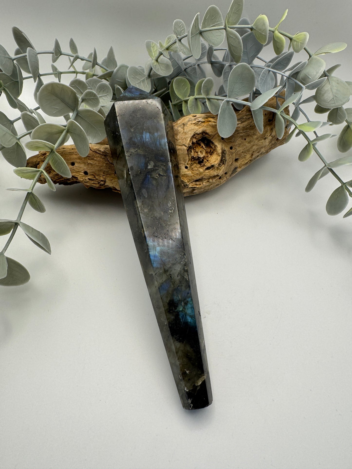 Labradorite Wand with Stand