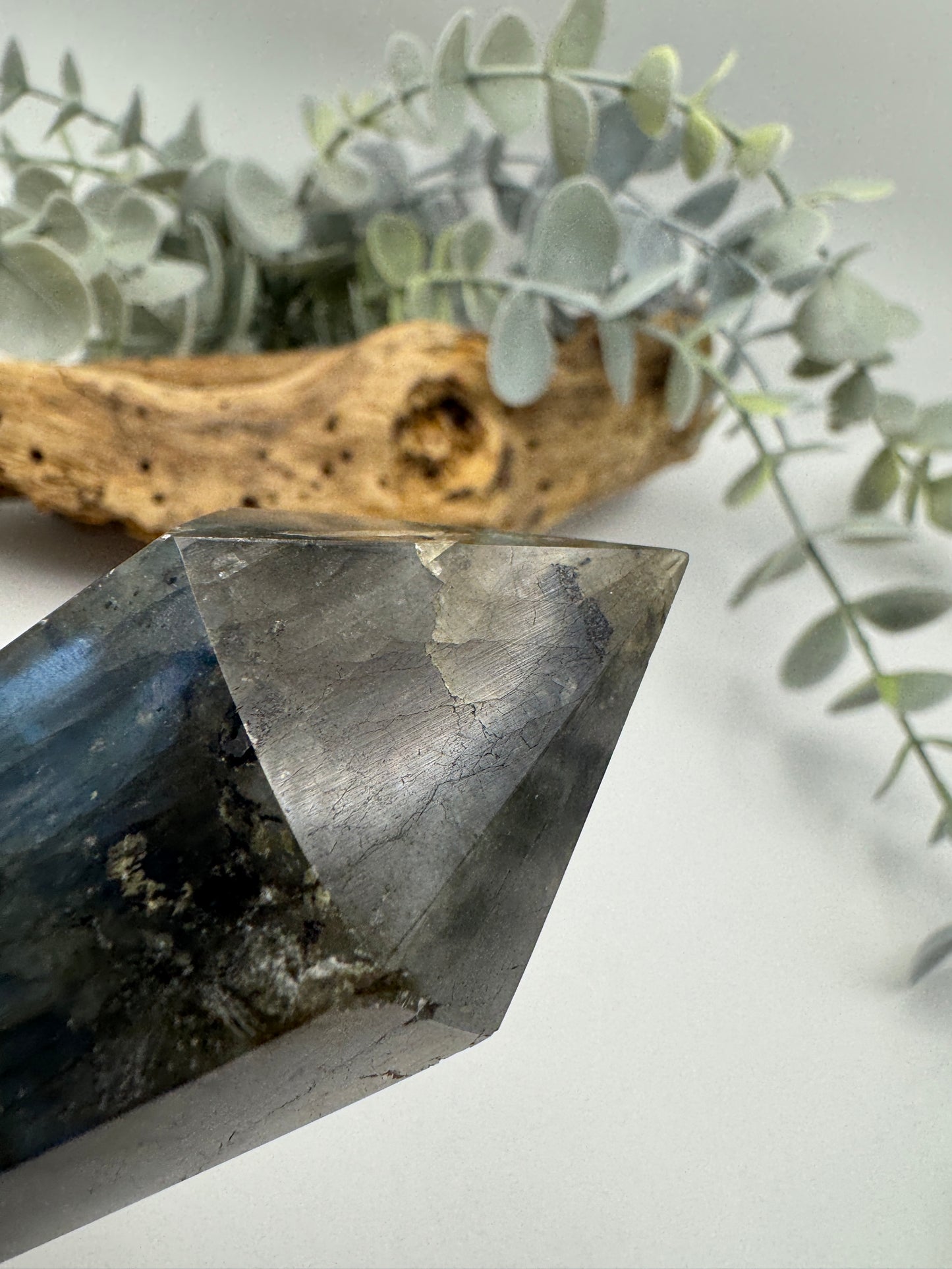 Labradorite Wand with Stand