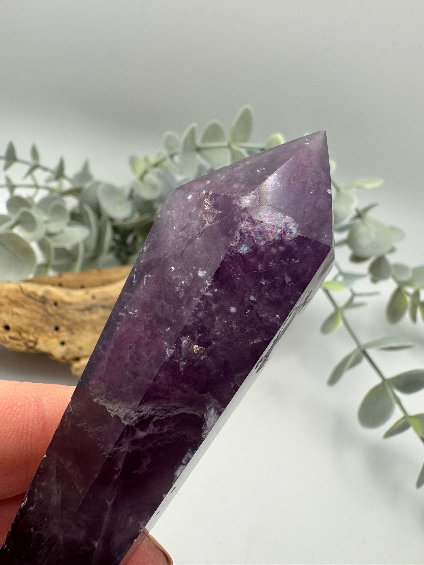 Fluorite Wand with Stand