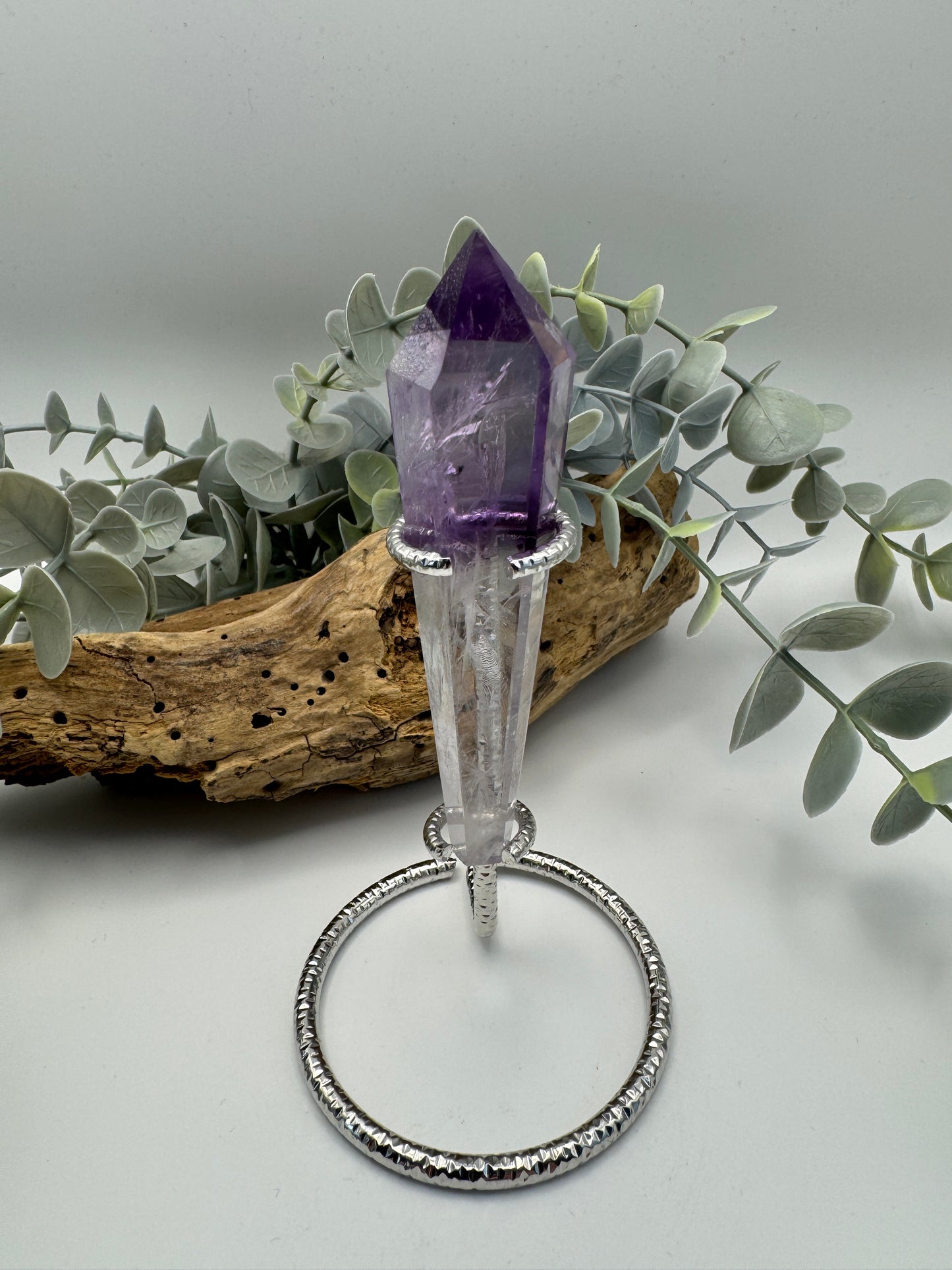 Phantom Amethyst Wand with Stand