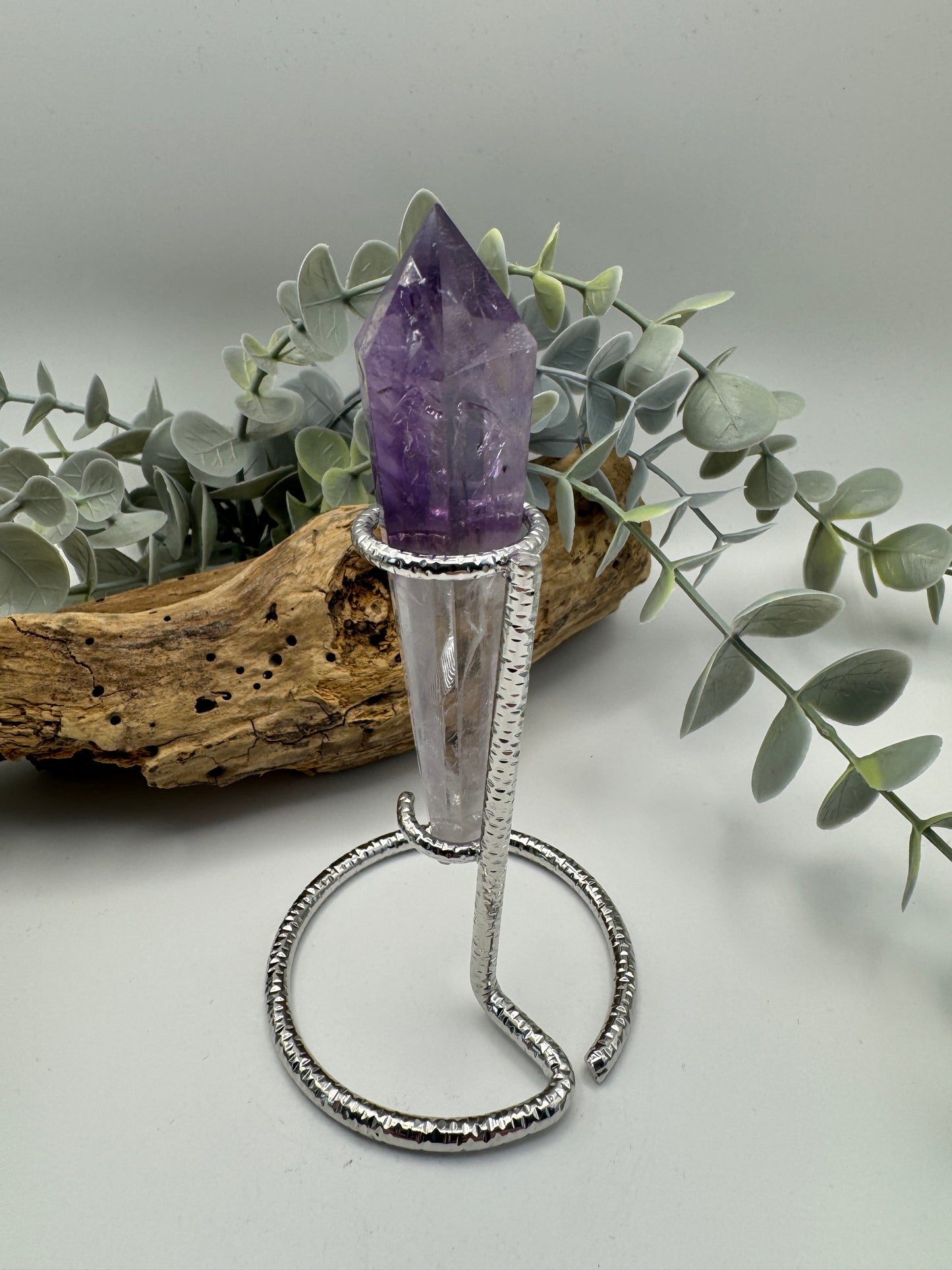Phantom Amethyst Wand with Stand