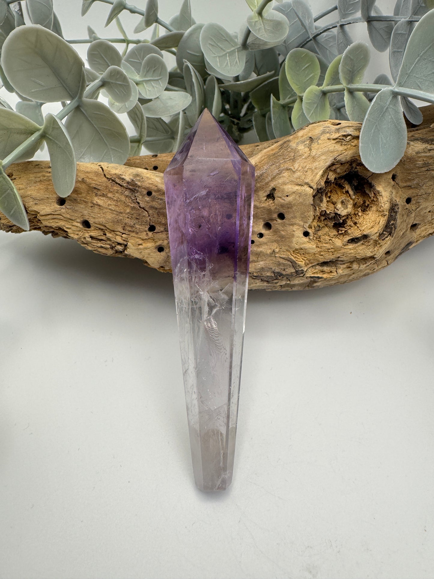Phantom Amethyst Wand with Stand