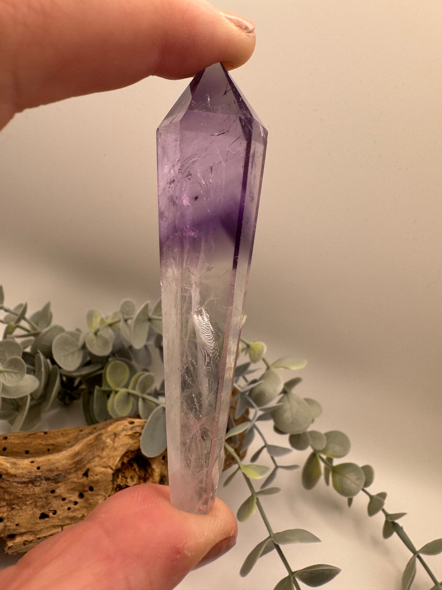 Phantom Amethyst Wand with Stand