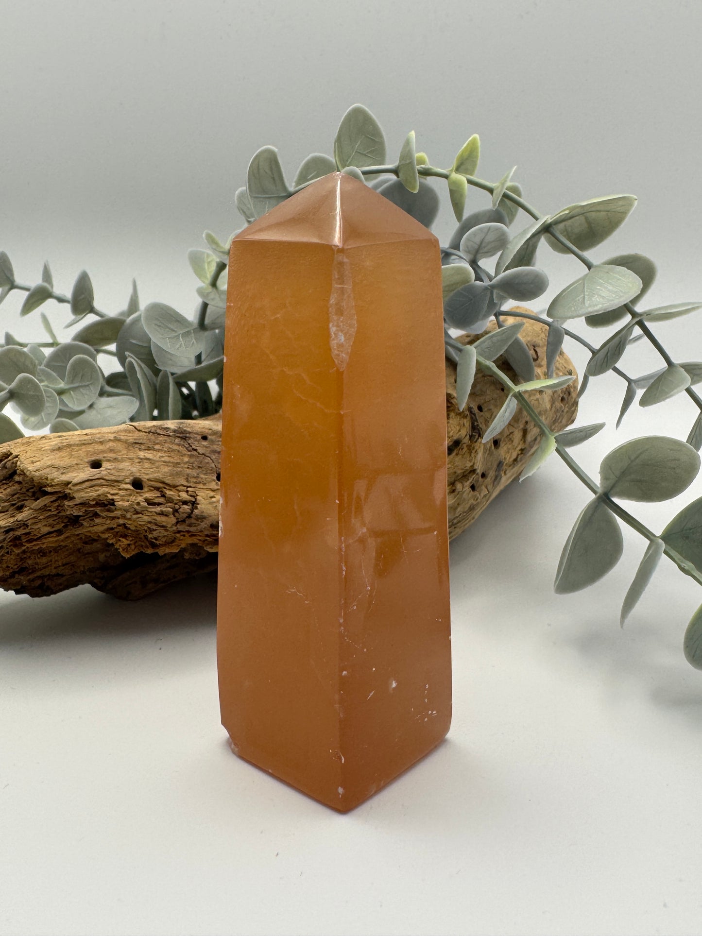 Honey Calcite Tower