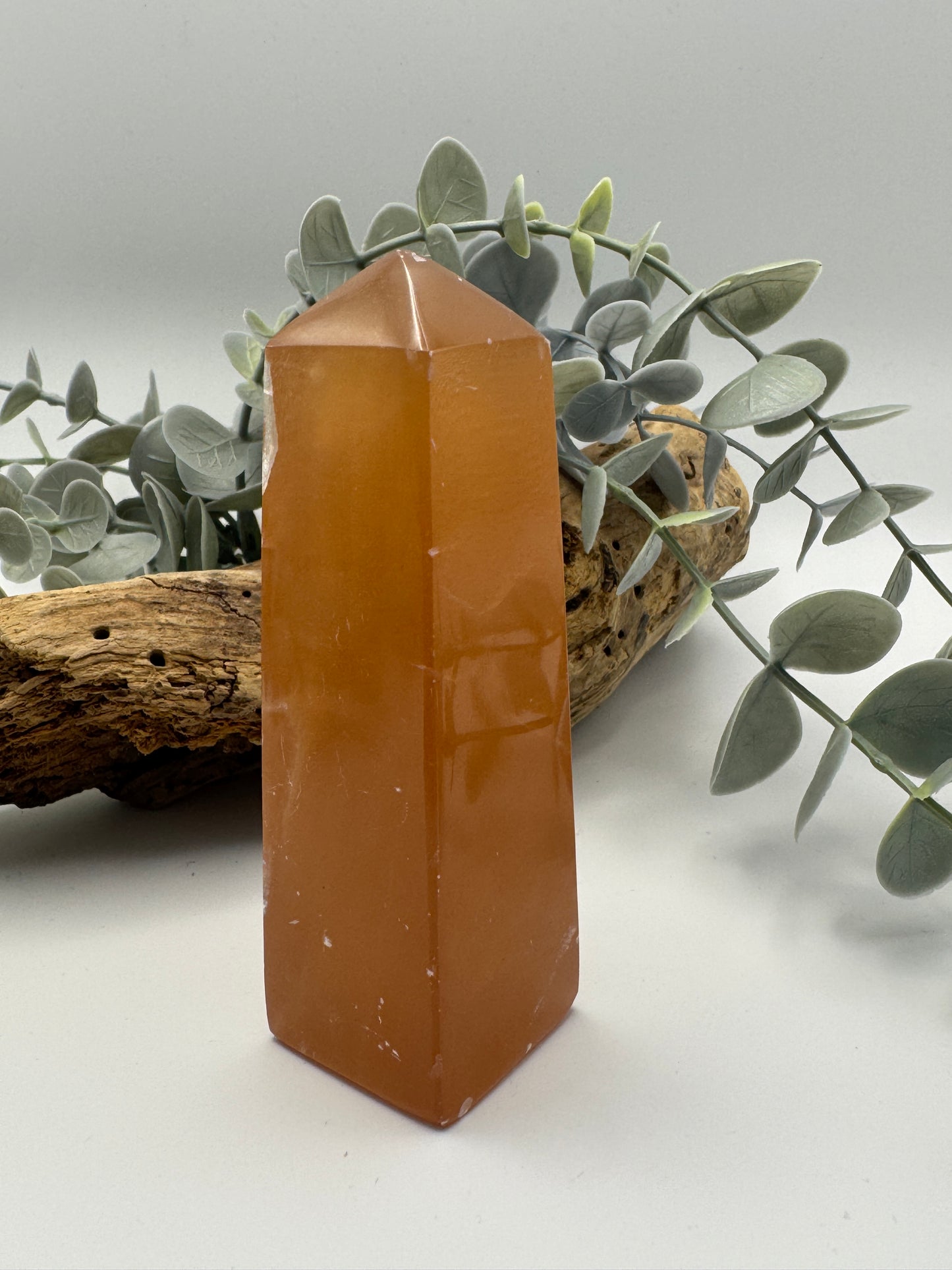 Honey Calcite Tower