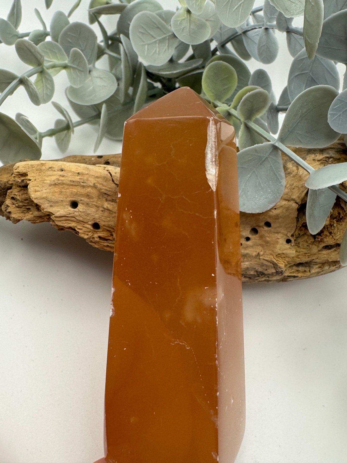 Honey Calcite Tower