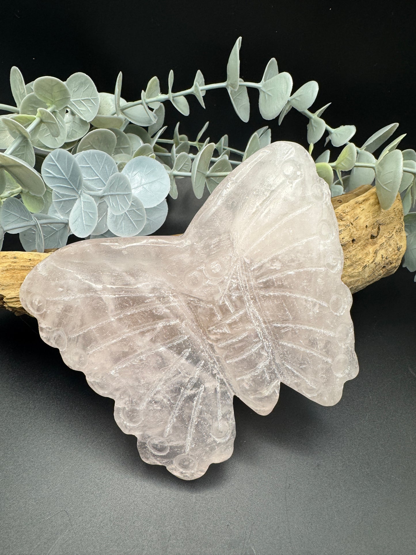 Rose Quartz Butterfly