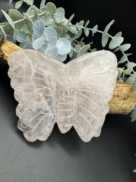 Rose Quartz Butterfly