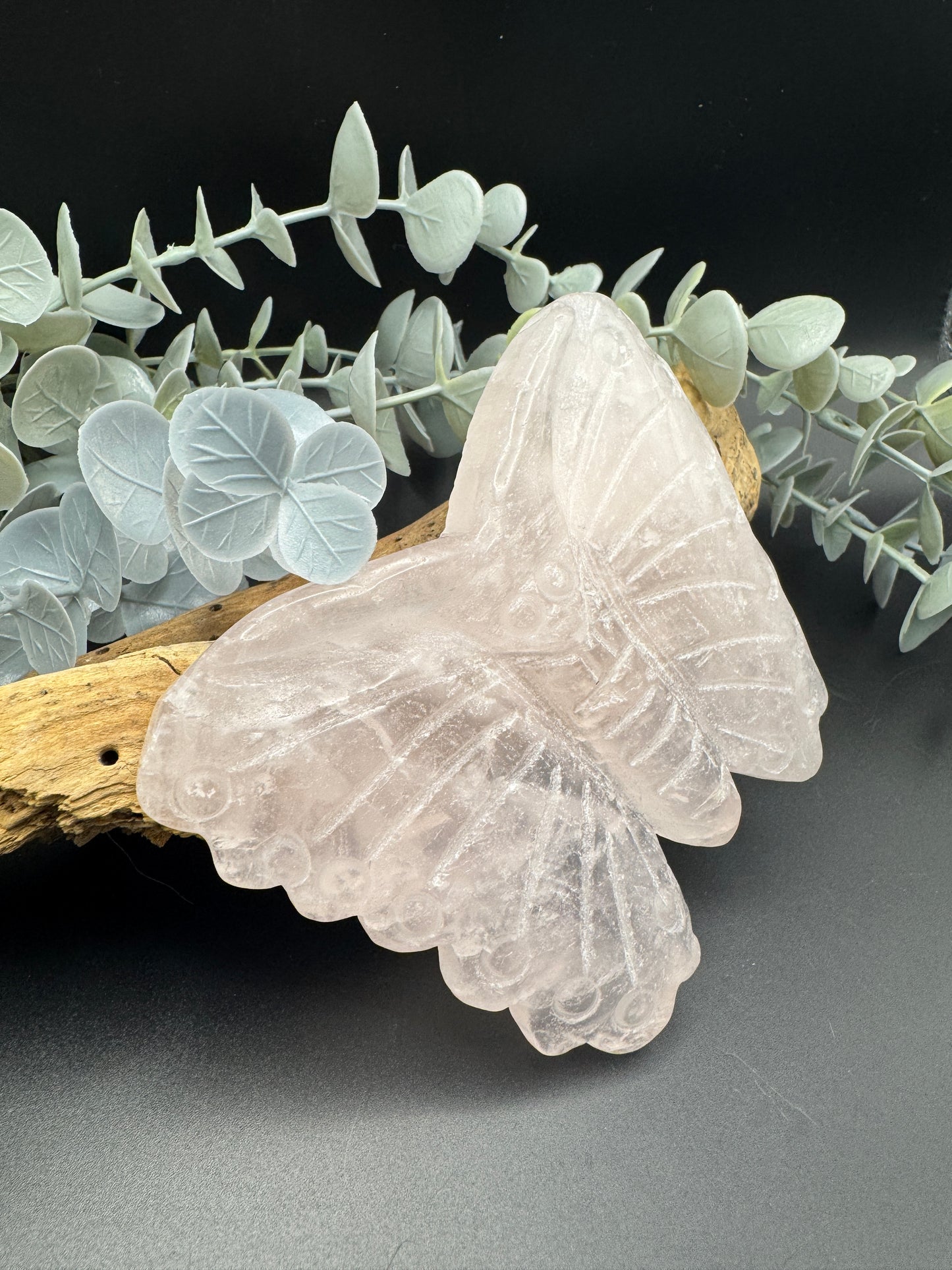 Rose Quartz Butterfly