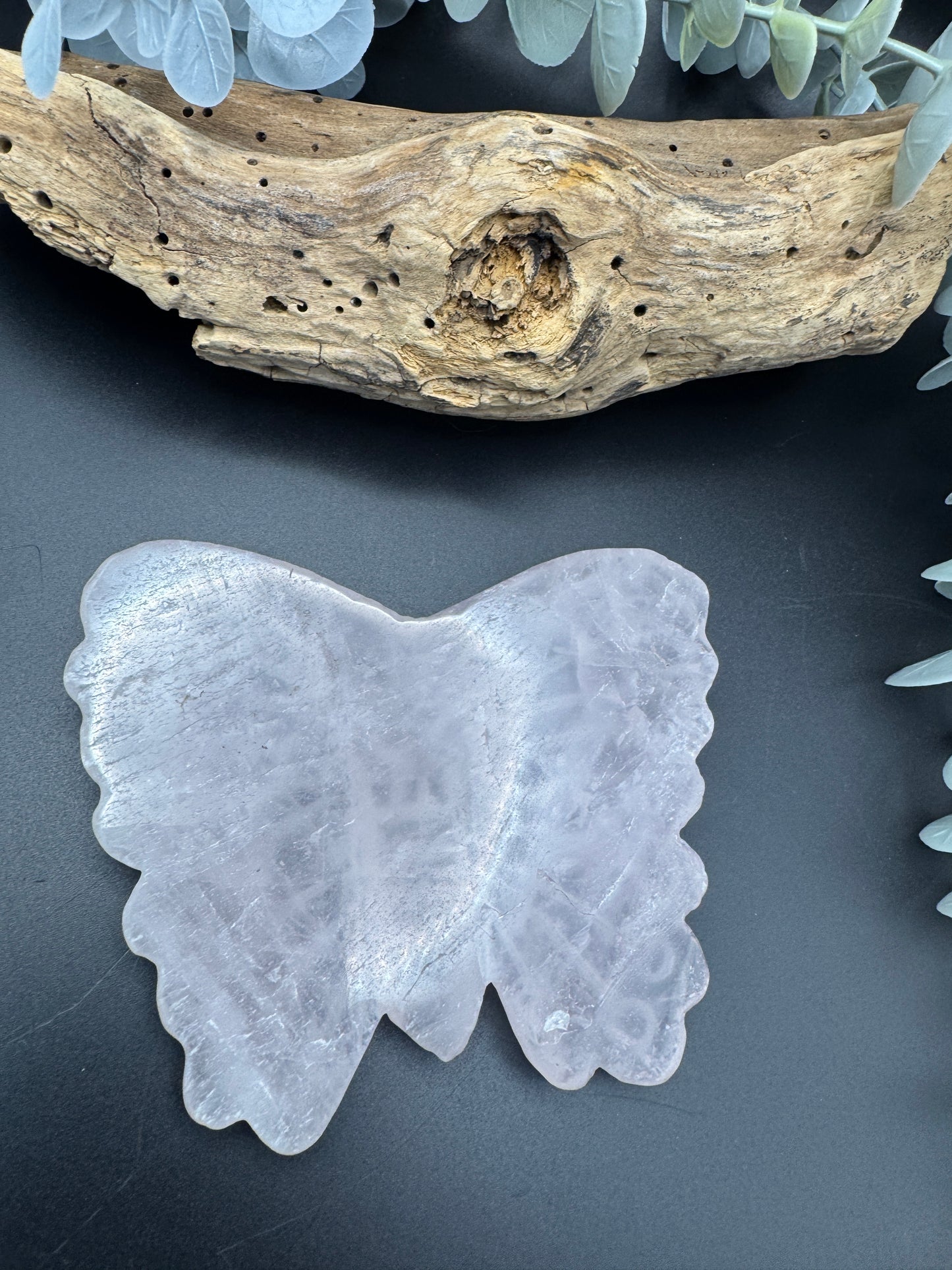 Rose Quartz Butterfly