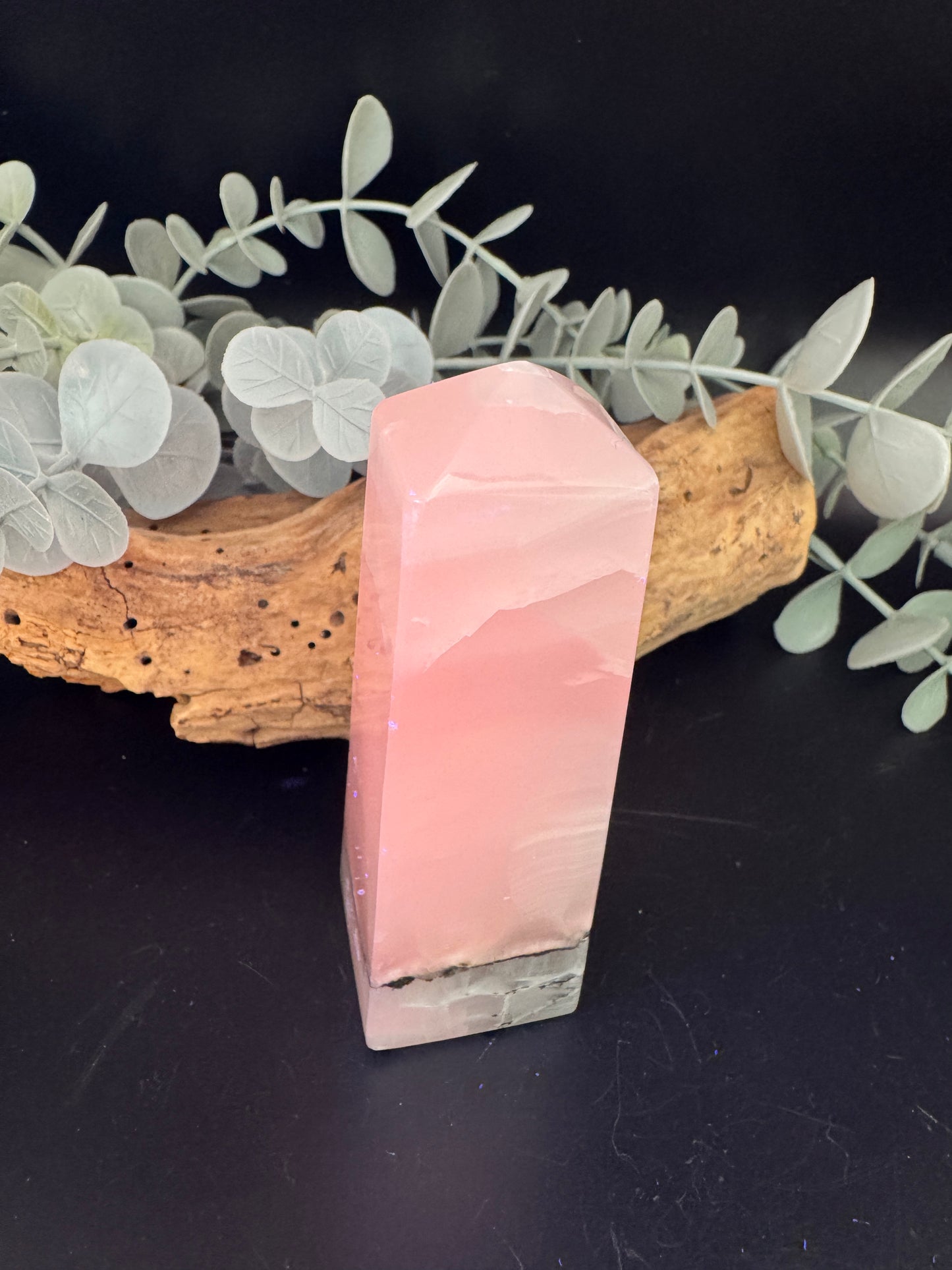 Pink Calcite Tower