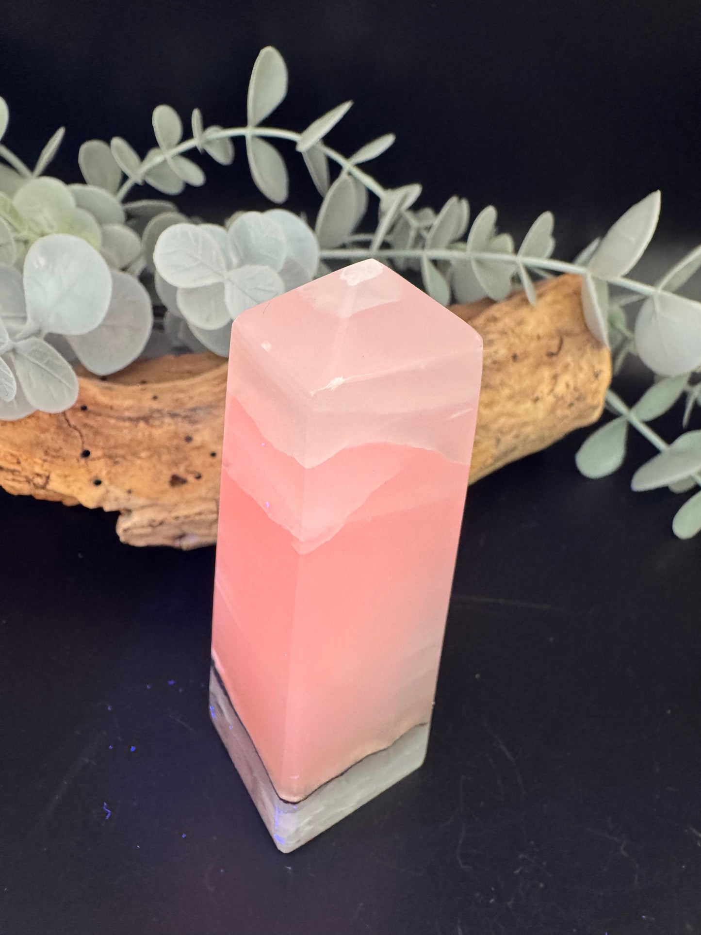 Pink Calcite Tower