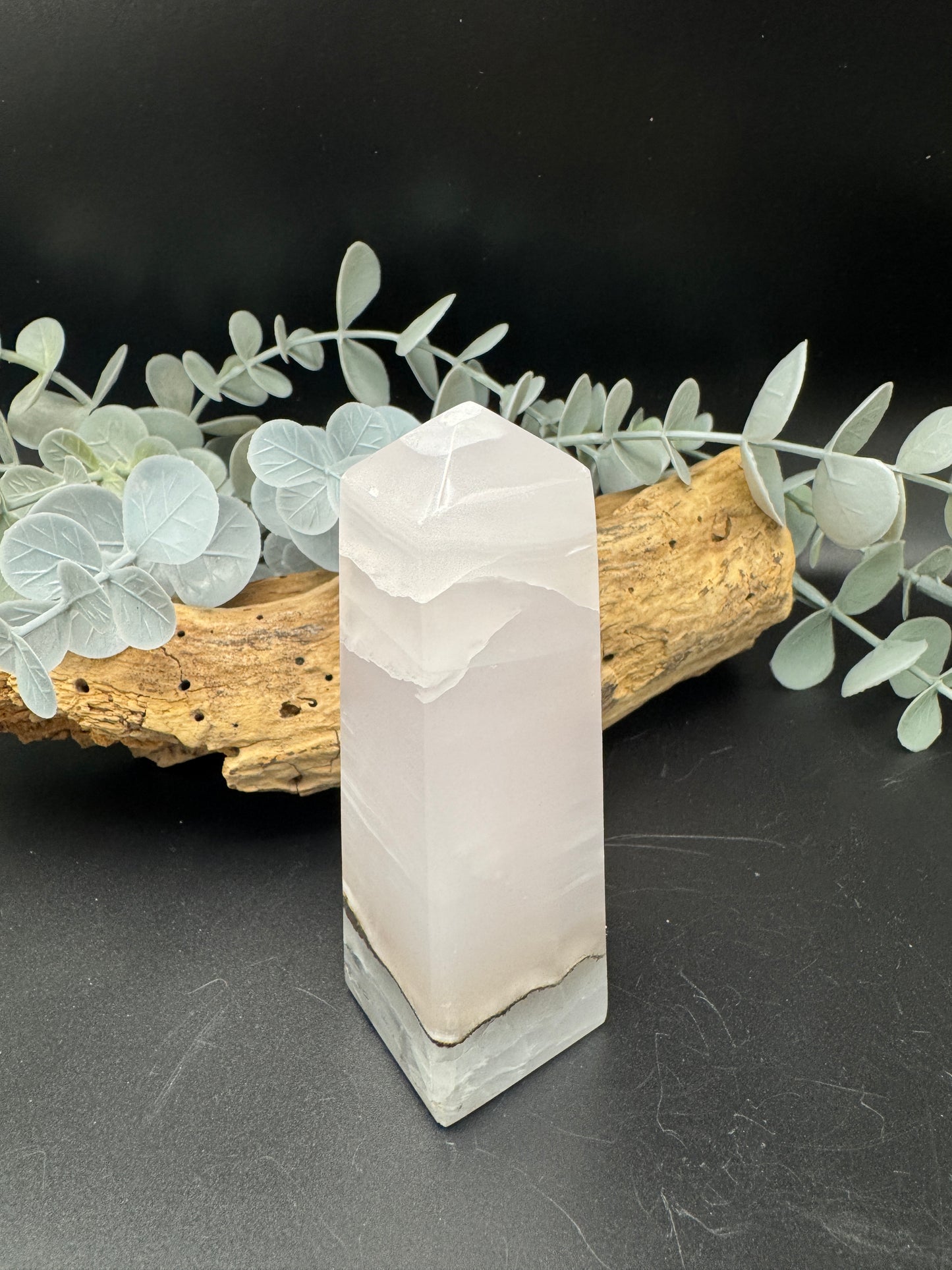 Pink Calcite Tower