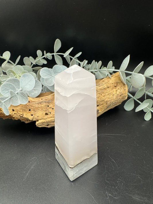 Pink Calcite Tower