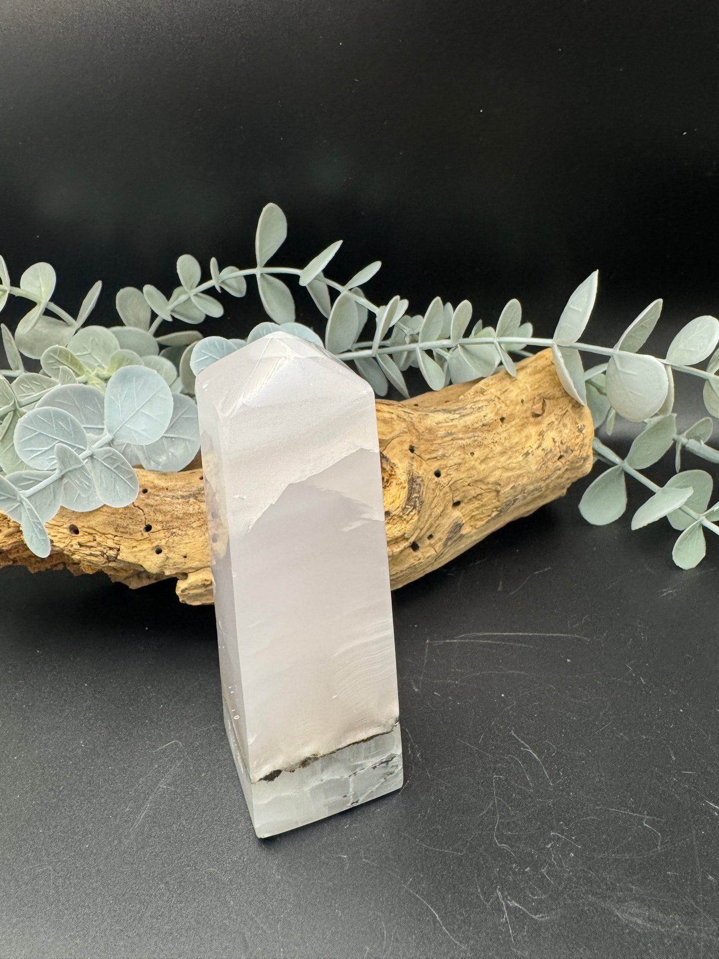 Pink Calcite Tower
