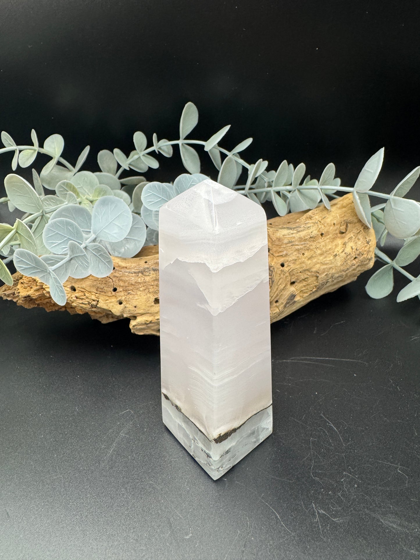Pink Calcite Tower