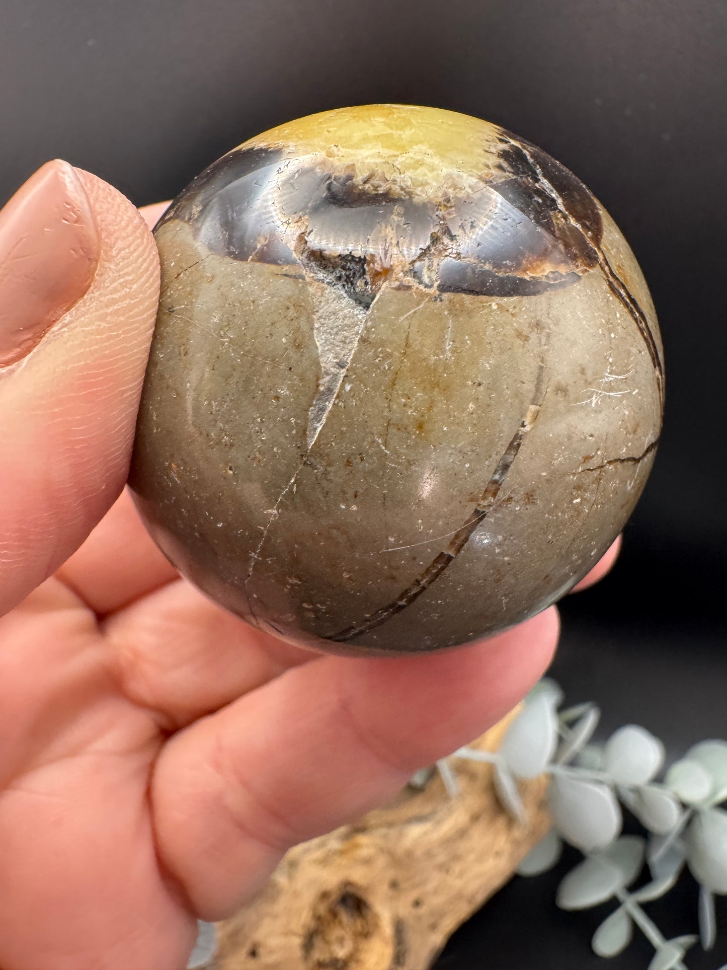Septarian Sphere