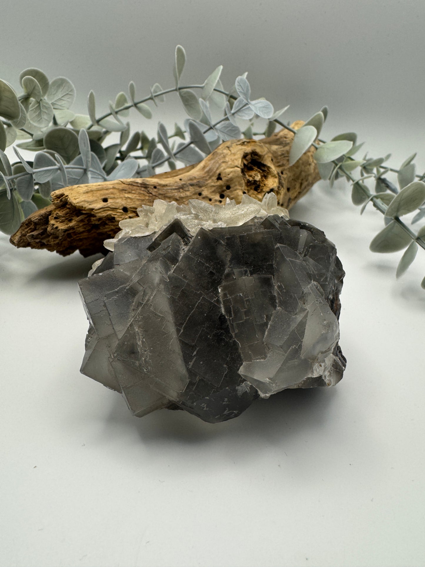 Fluorite & Dog Tooth Calcite Freeform