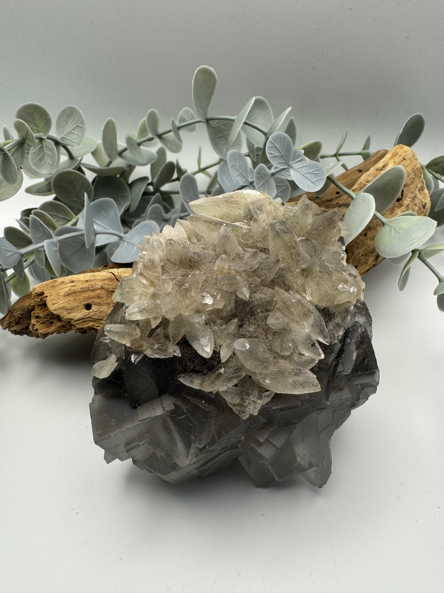 Fluorite & Dog Tooth Calcite Freeform