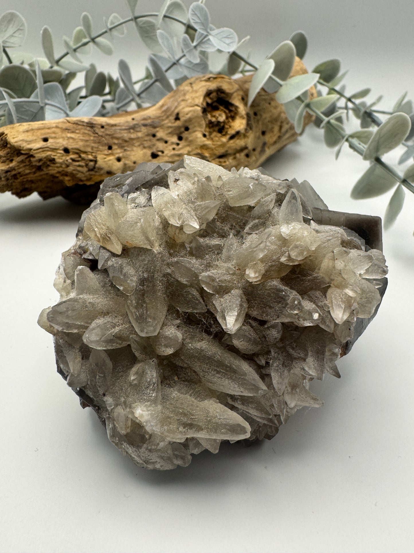 Fluorite & Dog Tooth Calcite Freeform