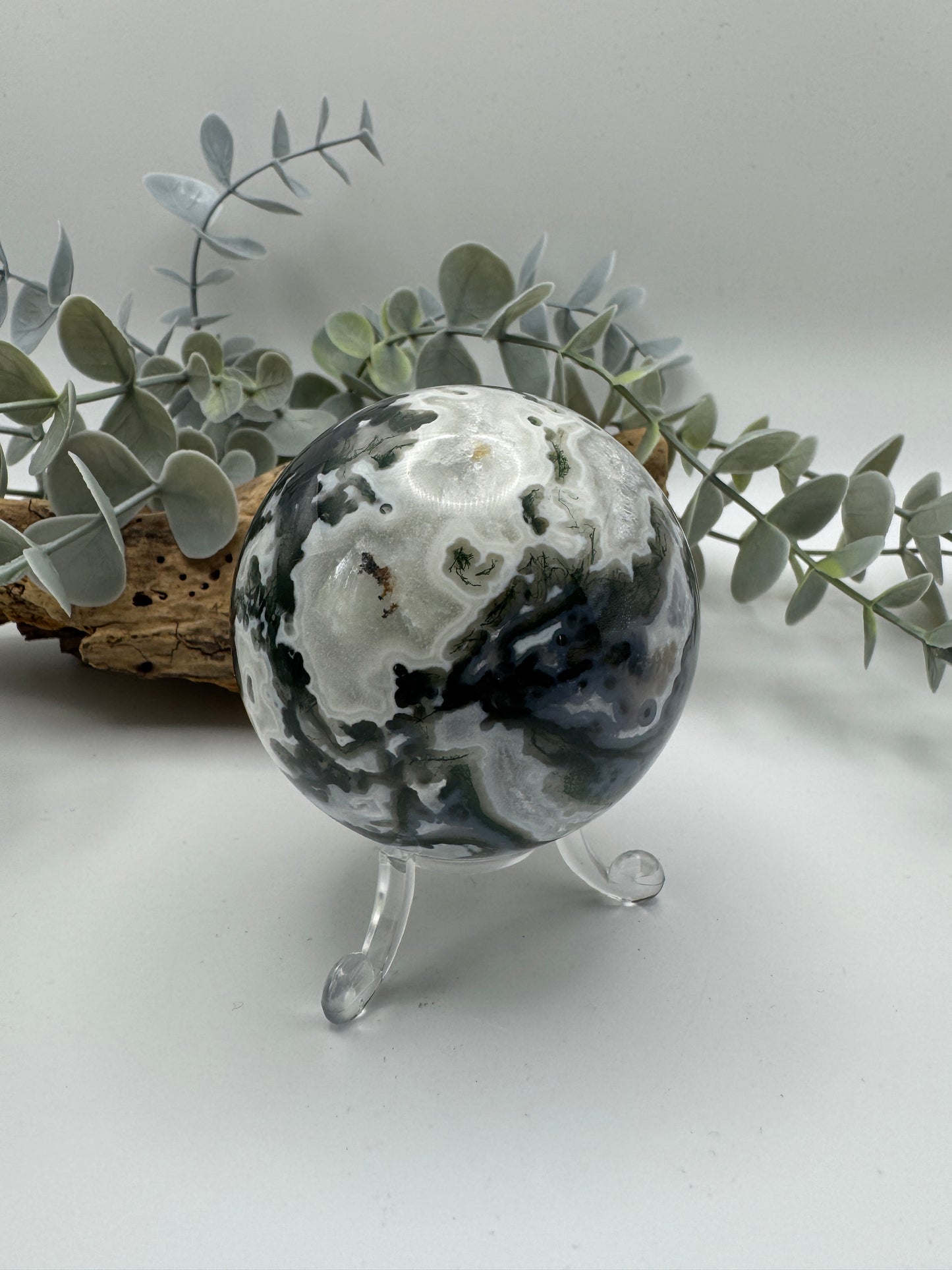 Moss Agate Sphere
