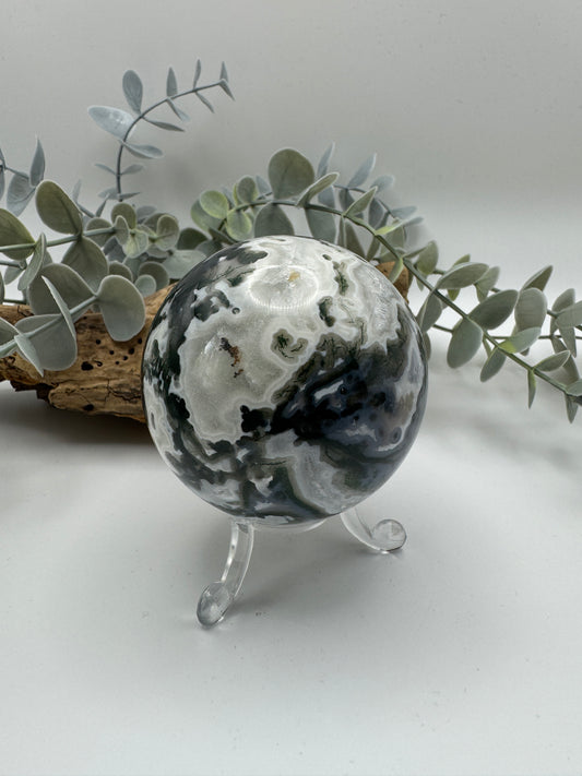 Moss Agate Sphere
