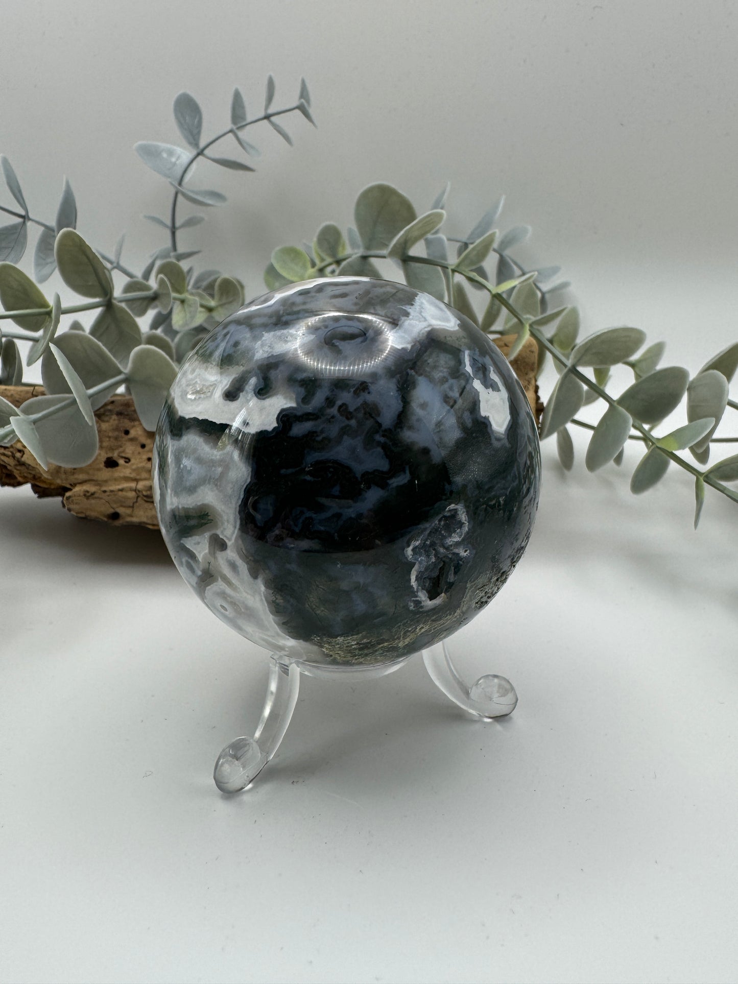 Moss Agate Sphere