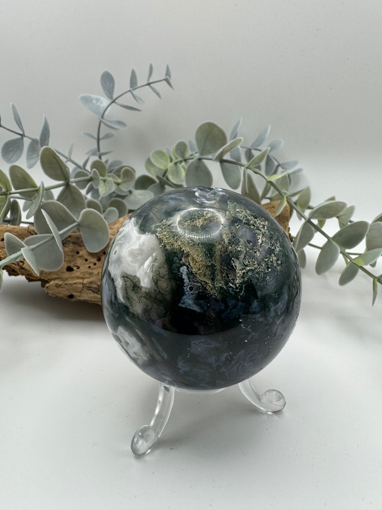 Moss Agate Sphere