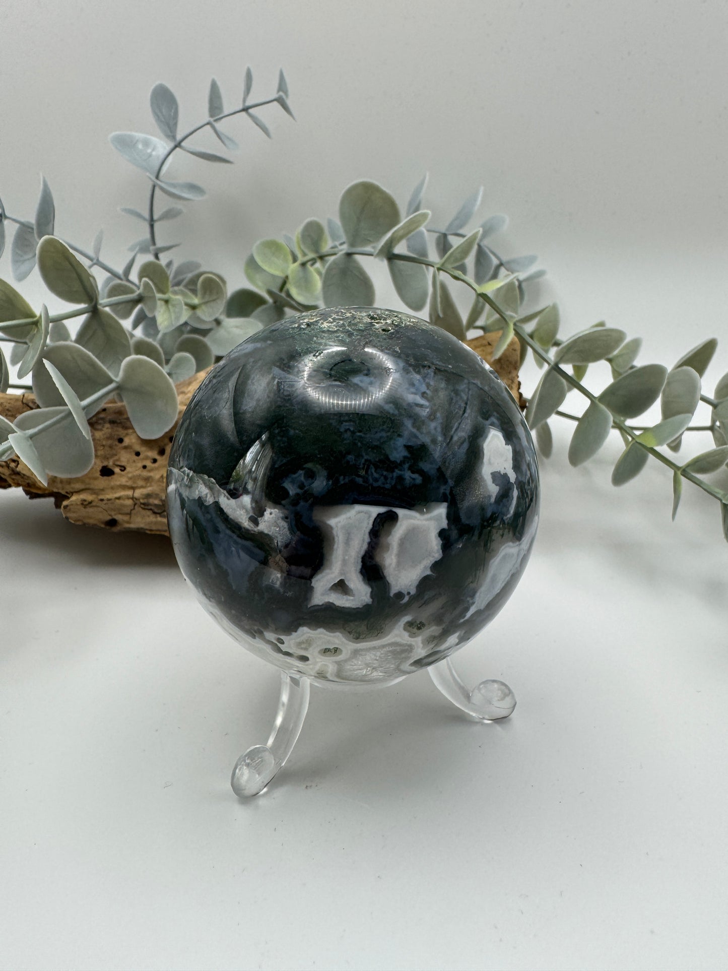 Moss Agate Sphere
