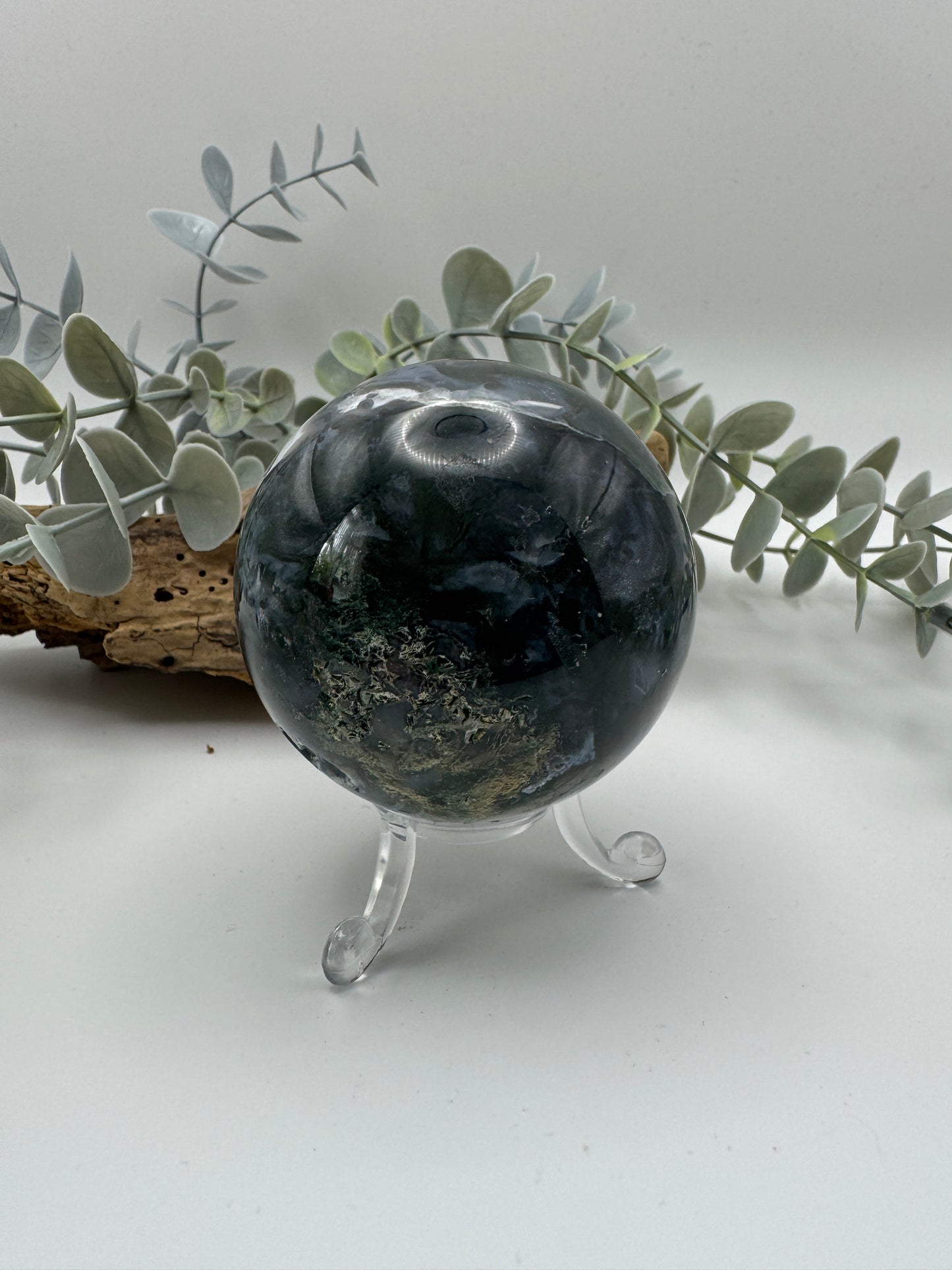 Moss Agate Sphere