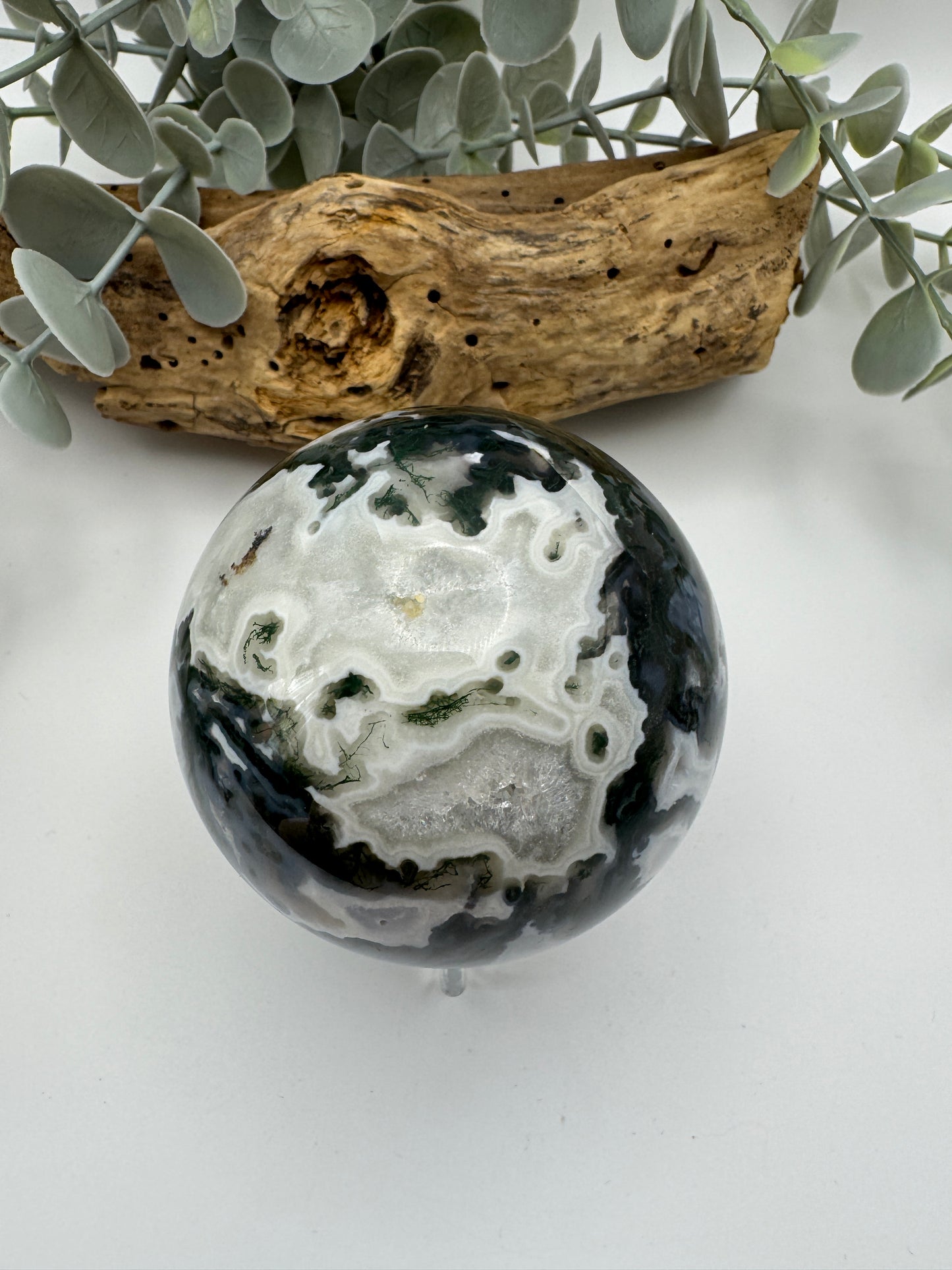 Moss Agate Sphere