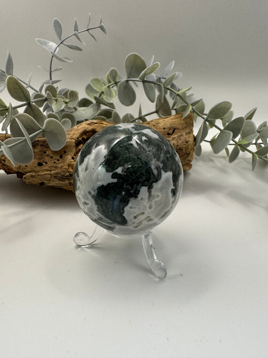 Moss Agate Sphere