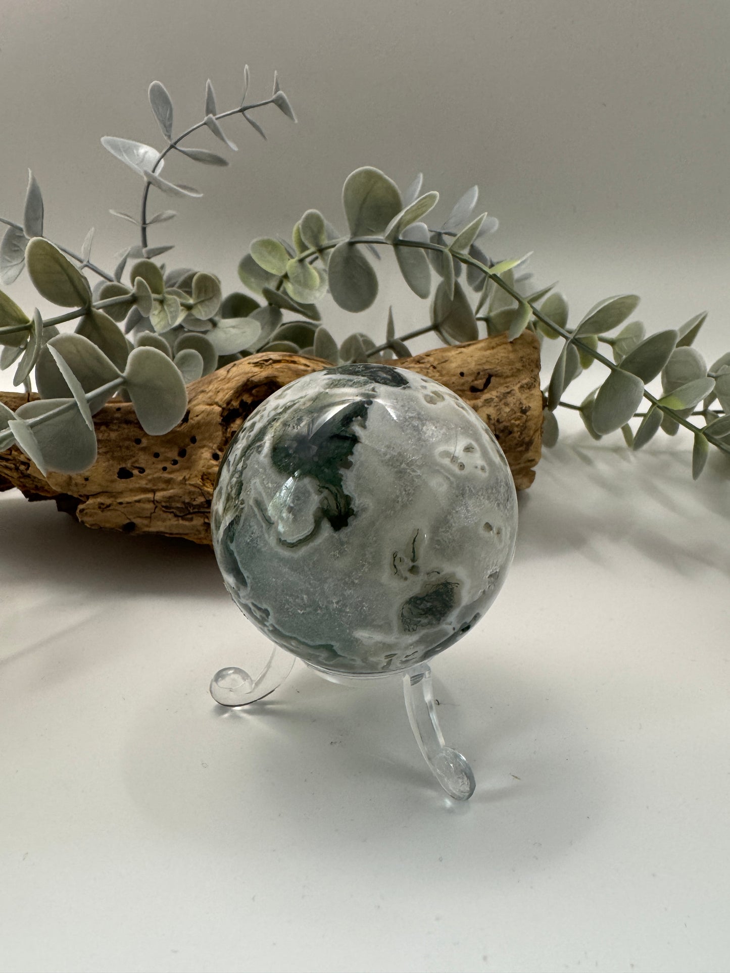 Moss Agate Sphere