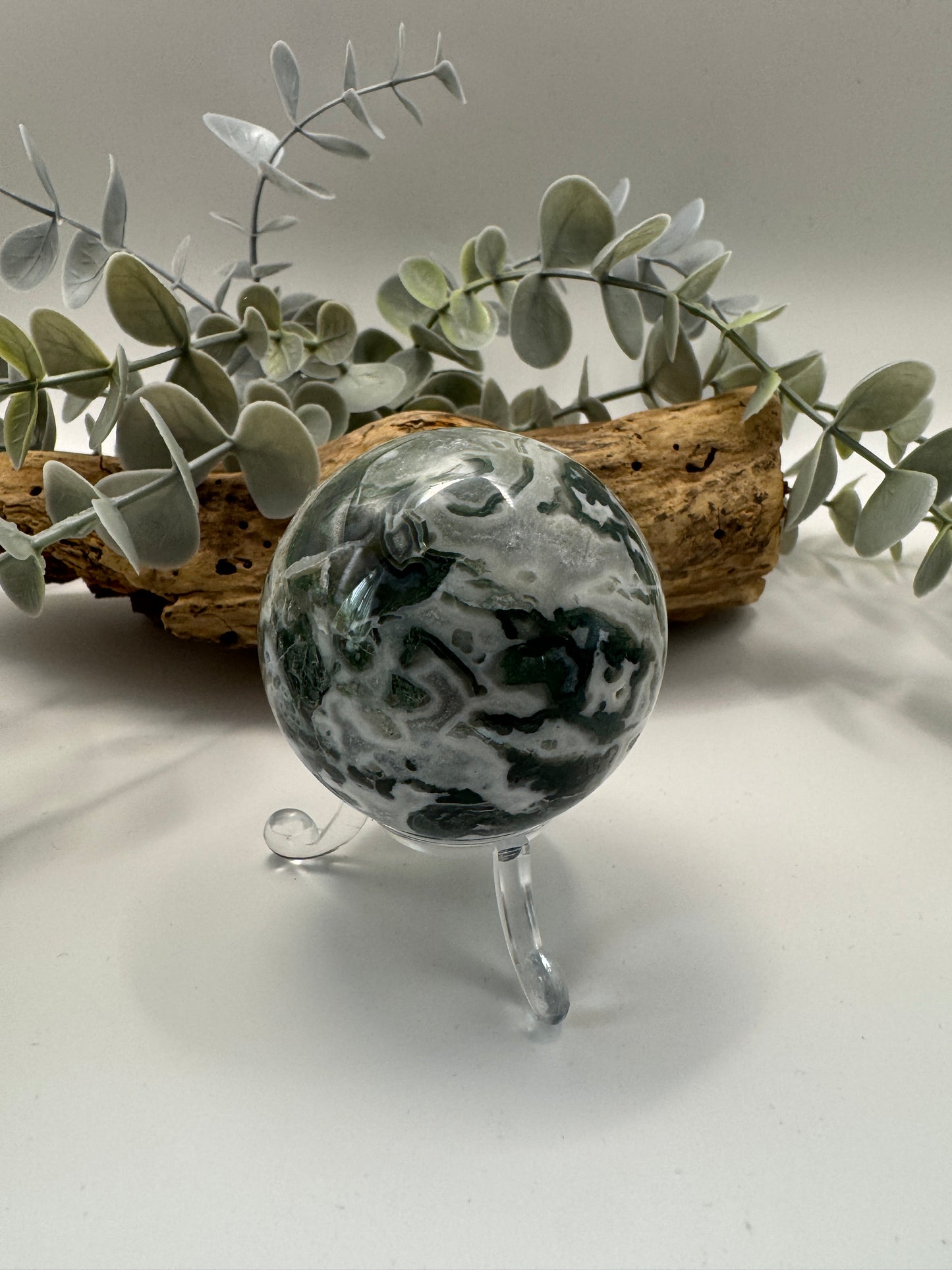 Moss Agate Sphere