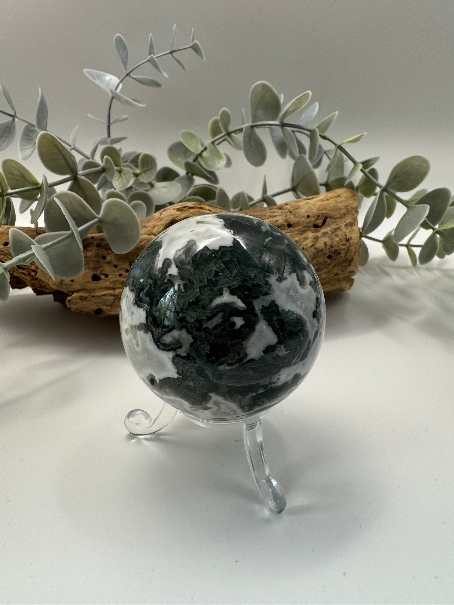 Moss Agate Sphere