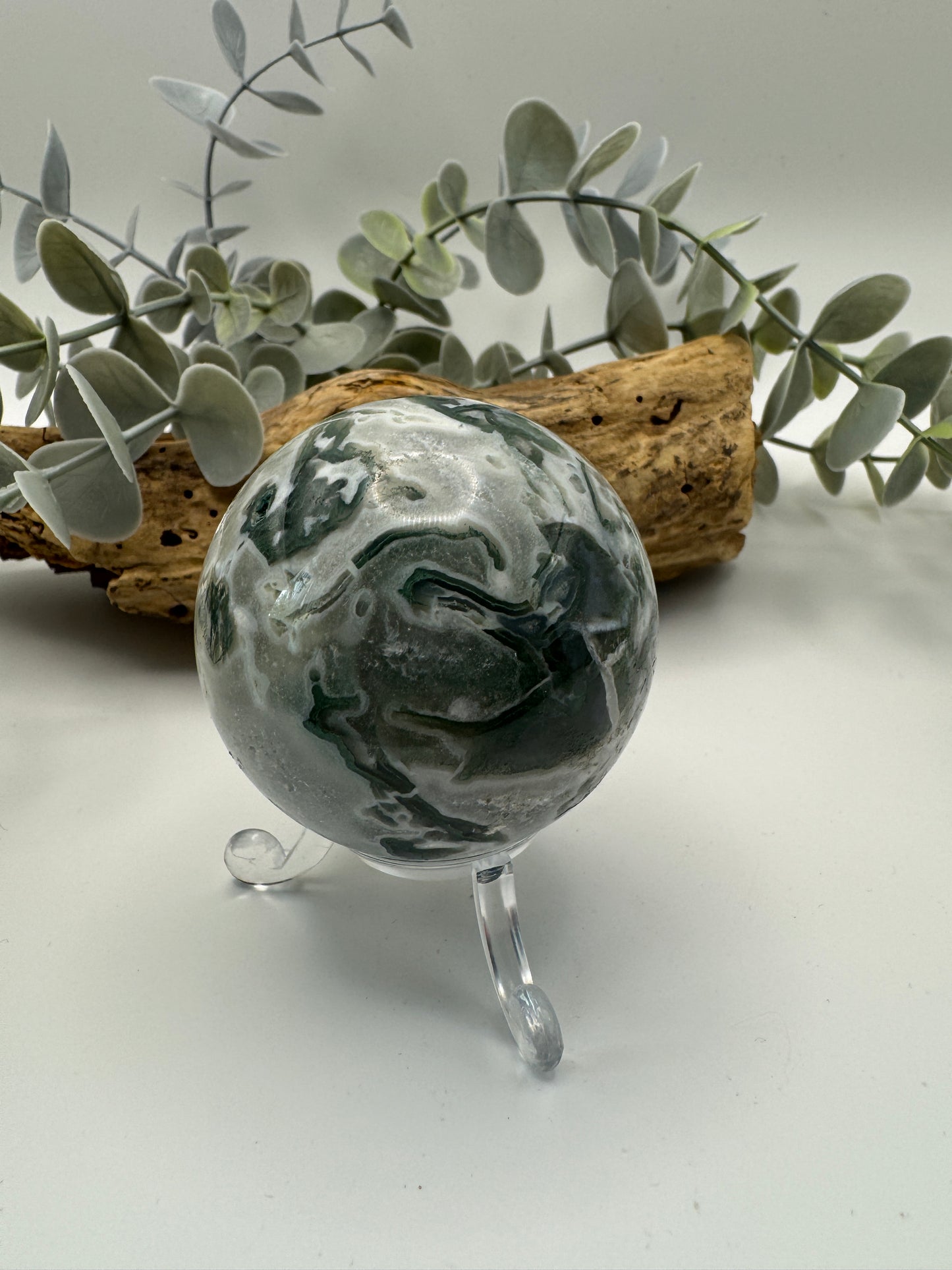 Moss Agate Sphere
