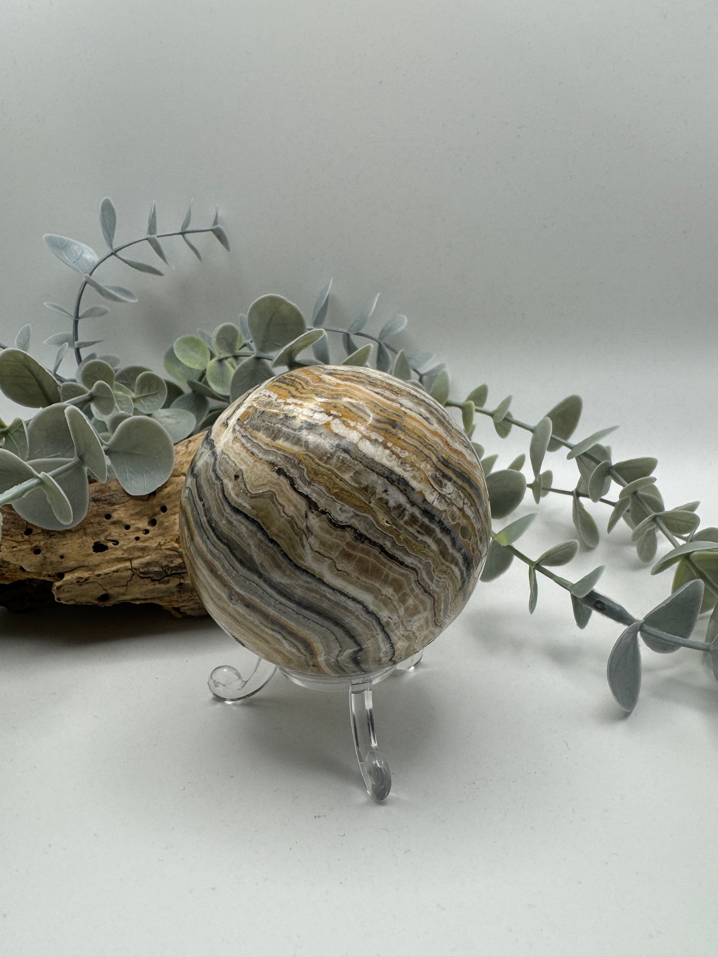 Mixed Calcite Sphere