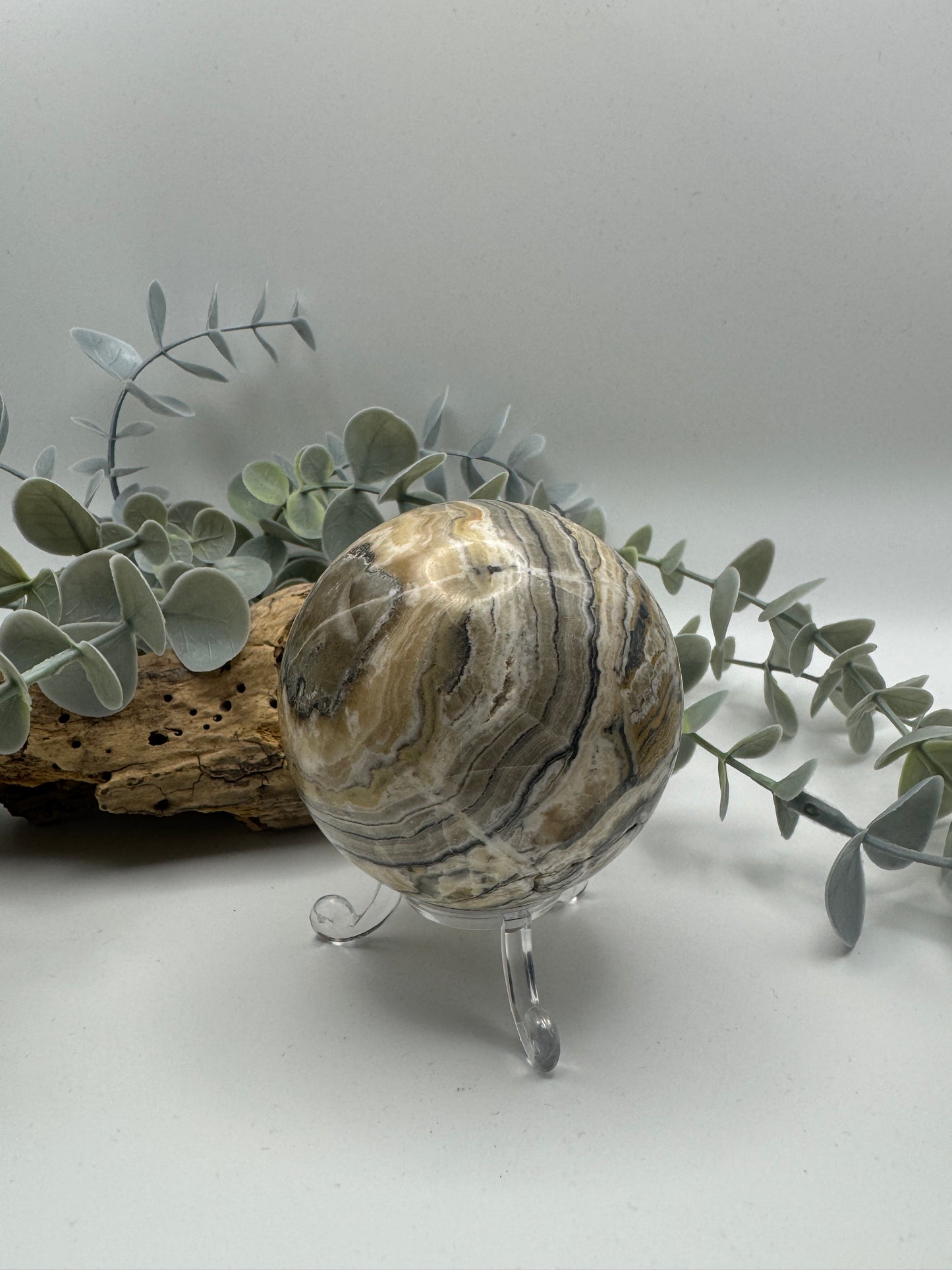 Mixed Calcite Sphere