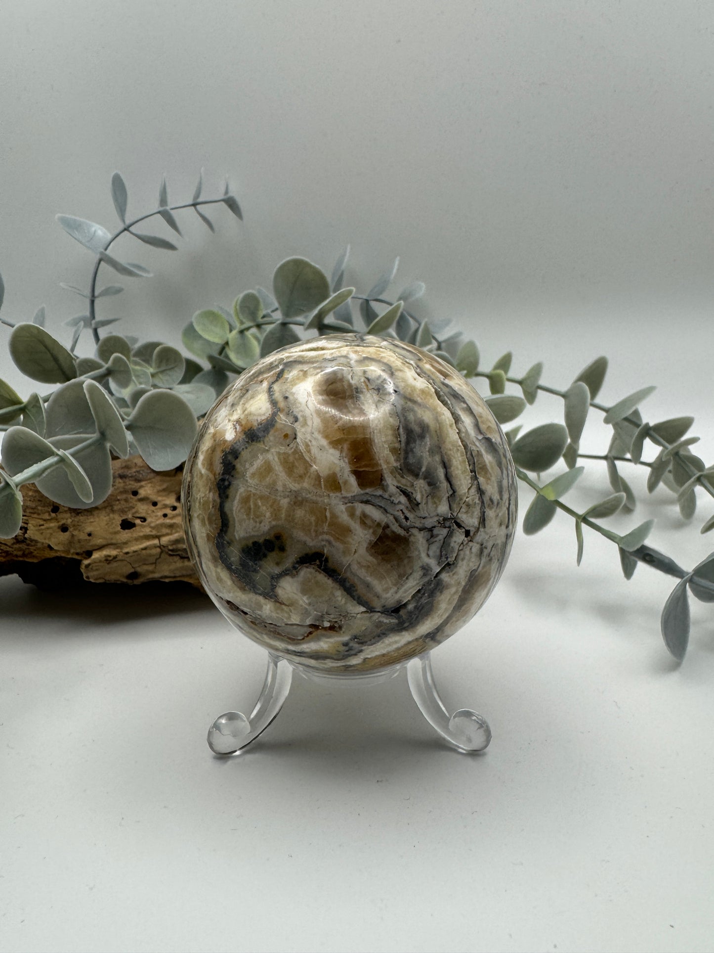 Mixed Calcite Sphere