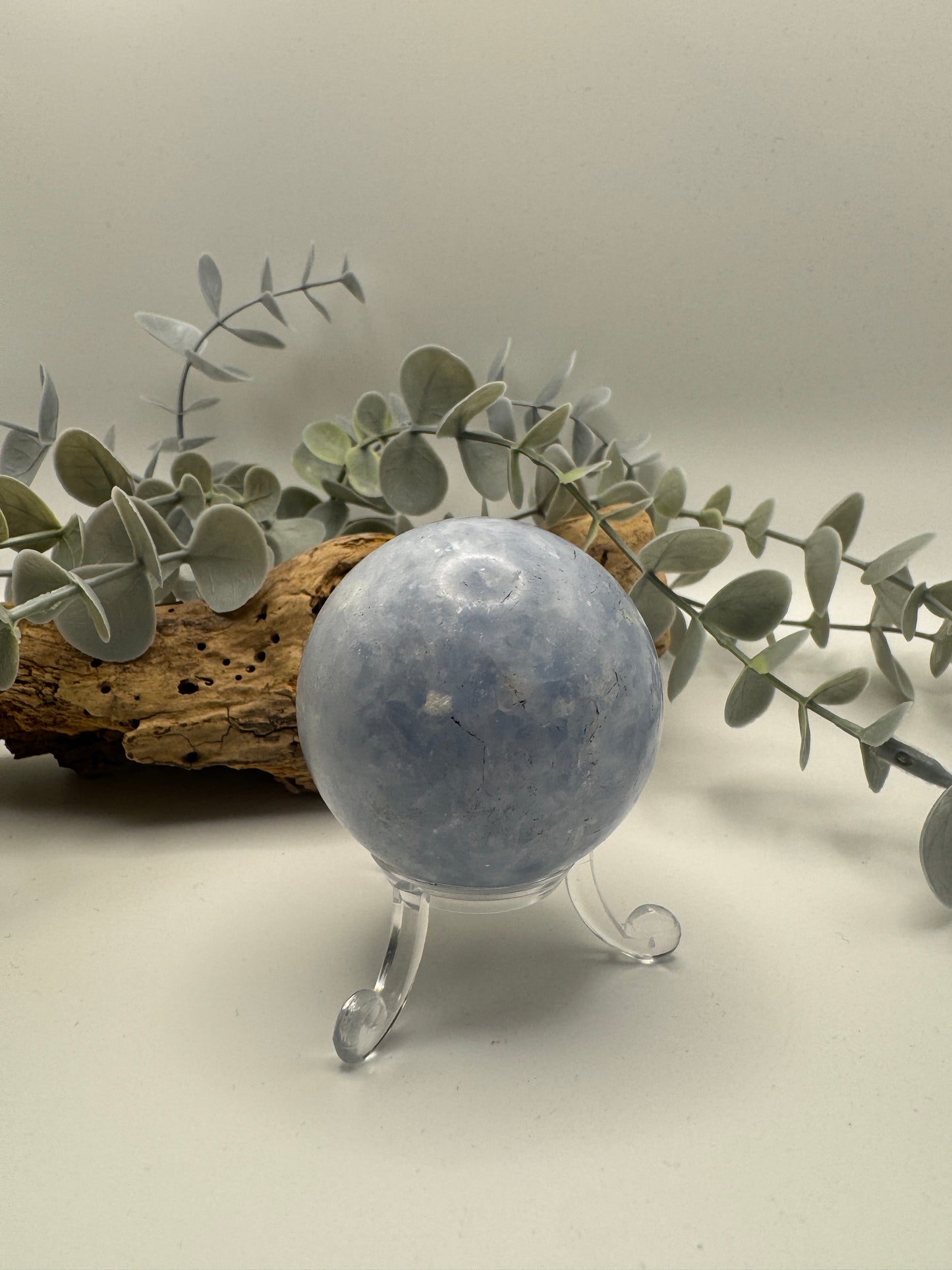 Blue Calcite Sphere