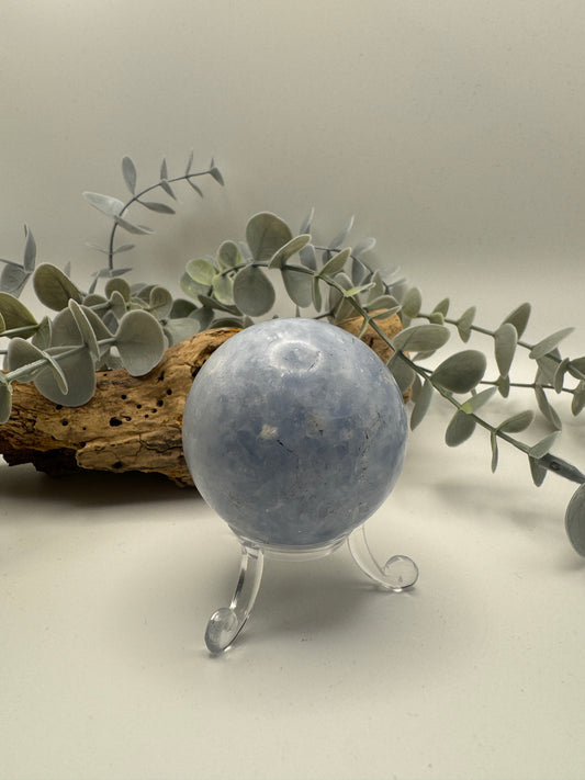 Blue Calcite Sphere