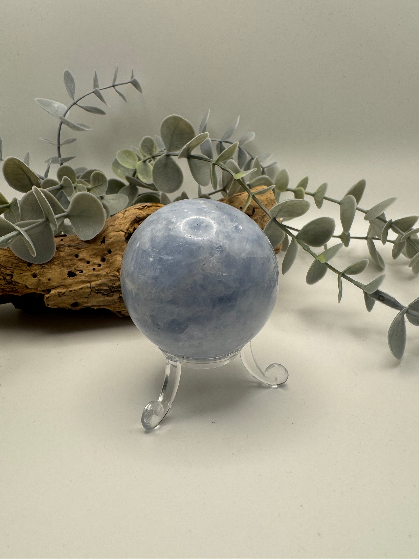 Blue Calcite Sphere