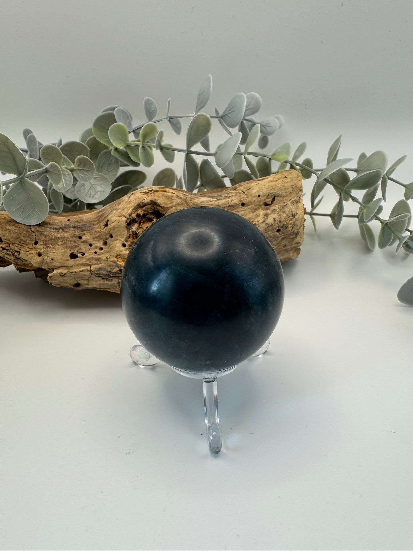 Blue Apatite Sphere