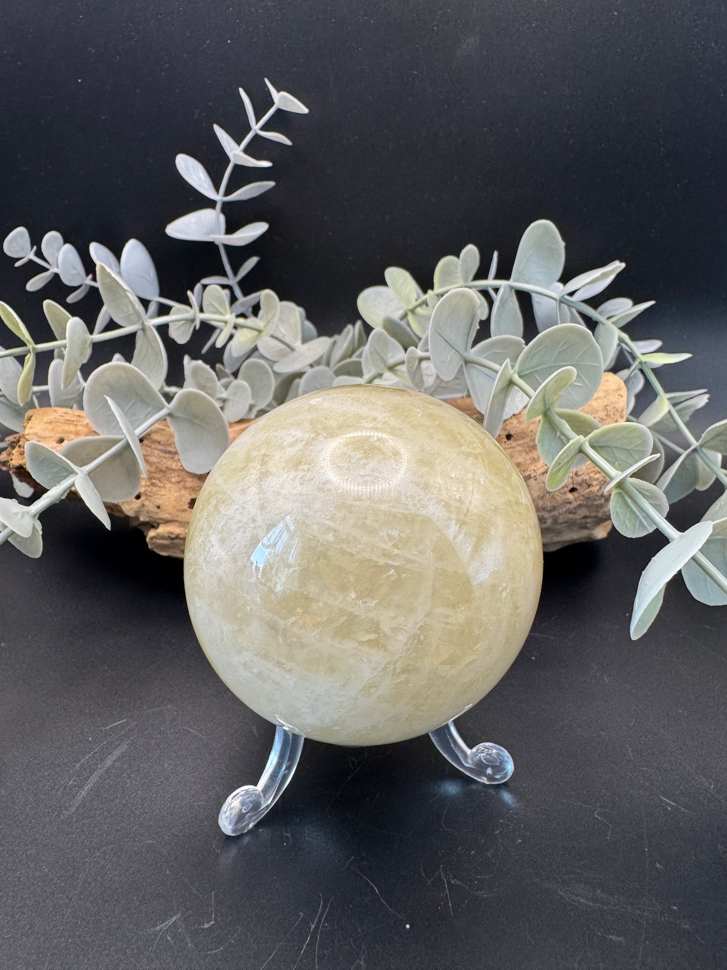 Citrine (Heat Treated Amethyst) Sphere