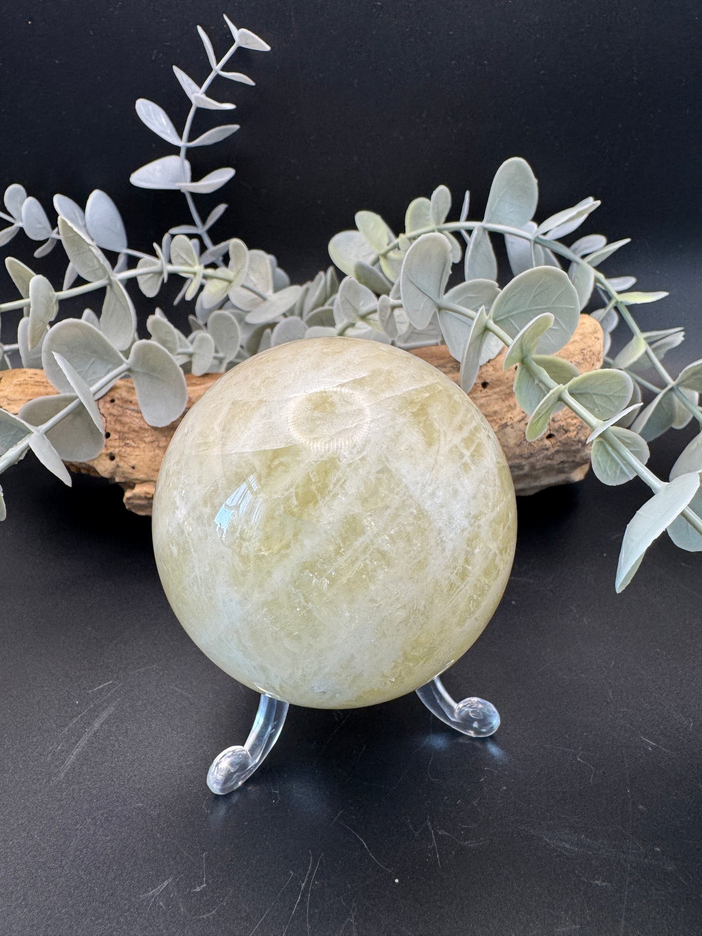 Citrine (Heat Treated Amethyst) Sphere